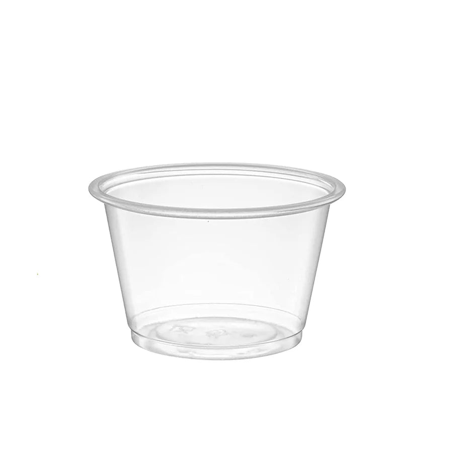 Clear Plastic Portion Cups – Pack of 2500 - OMECA wholesale LTD.