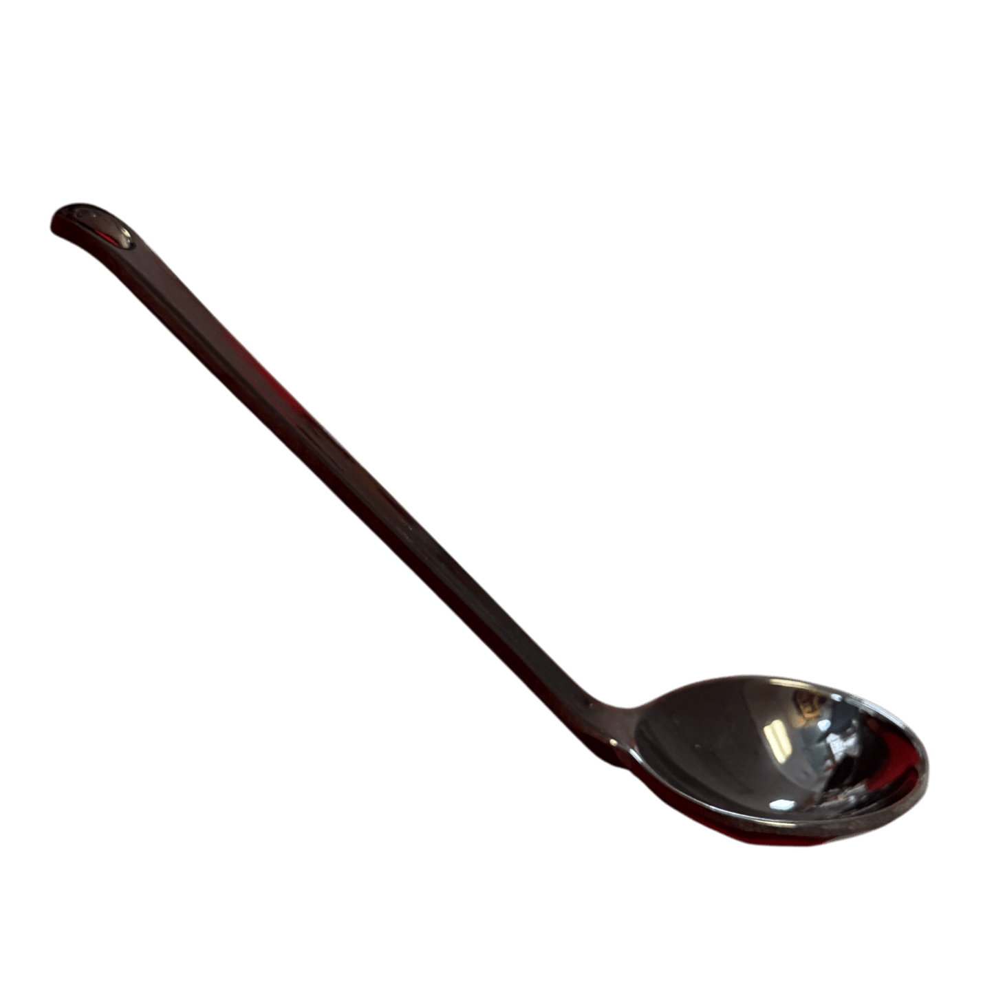 Commercial Black Melamine Serving Spoon | Deep Sauce Ladle 21cm - OMECA wholesale LTD.
