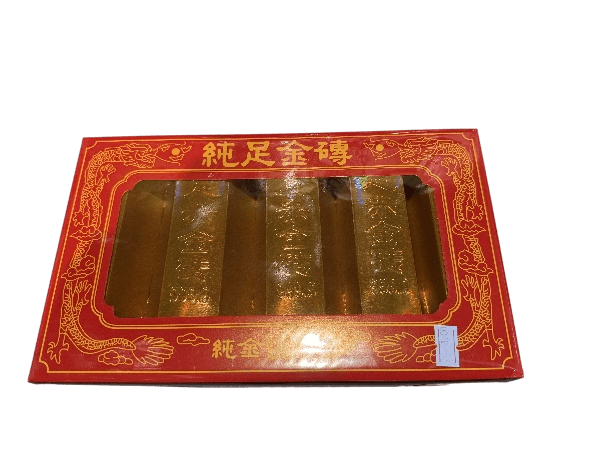 Gold brick Joss Paper (large) - ECO Box