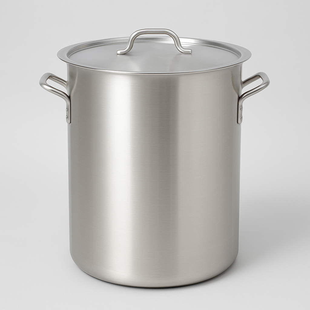 Stainless Steel Stock Pot with Cover (Tall)