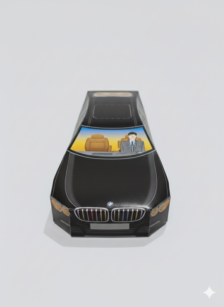 Mercedes-Benz Style Paper Car – Hades Paper Offering