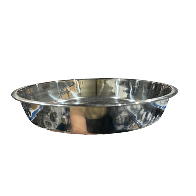 Stainless Steel Steaming|Pan S/S steaming pan|Flat Base, Durable for Restaurant & Home Use