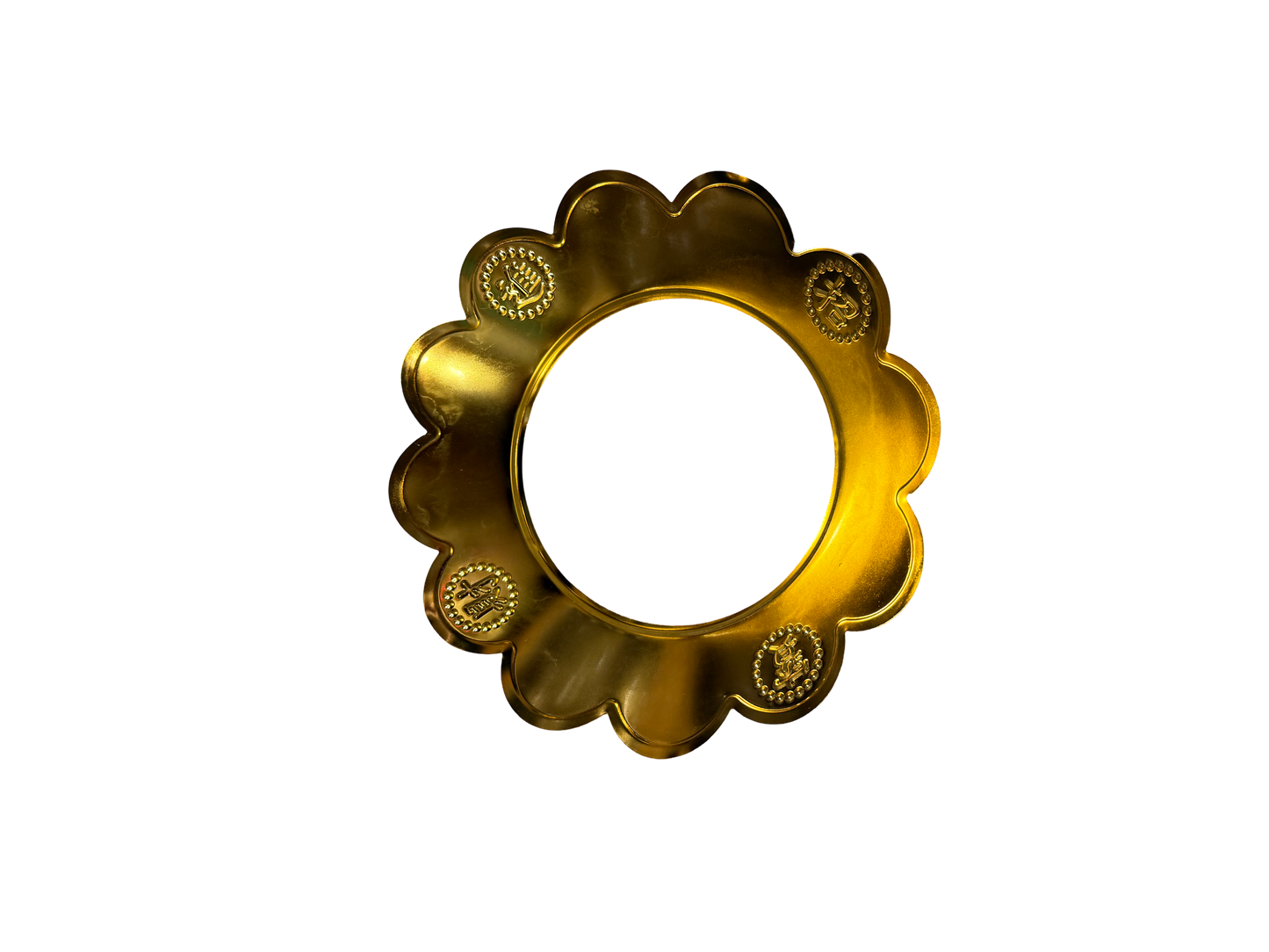 Gold-Plated Incense Burner Ring