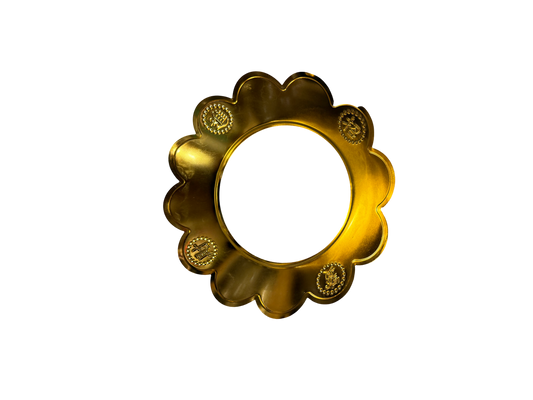 Gold-Plated Incense Burner Ring