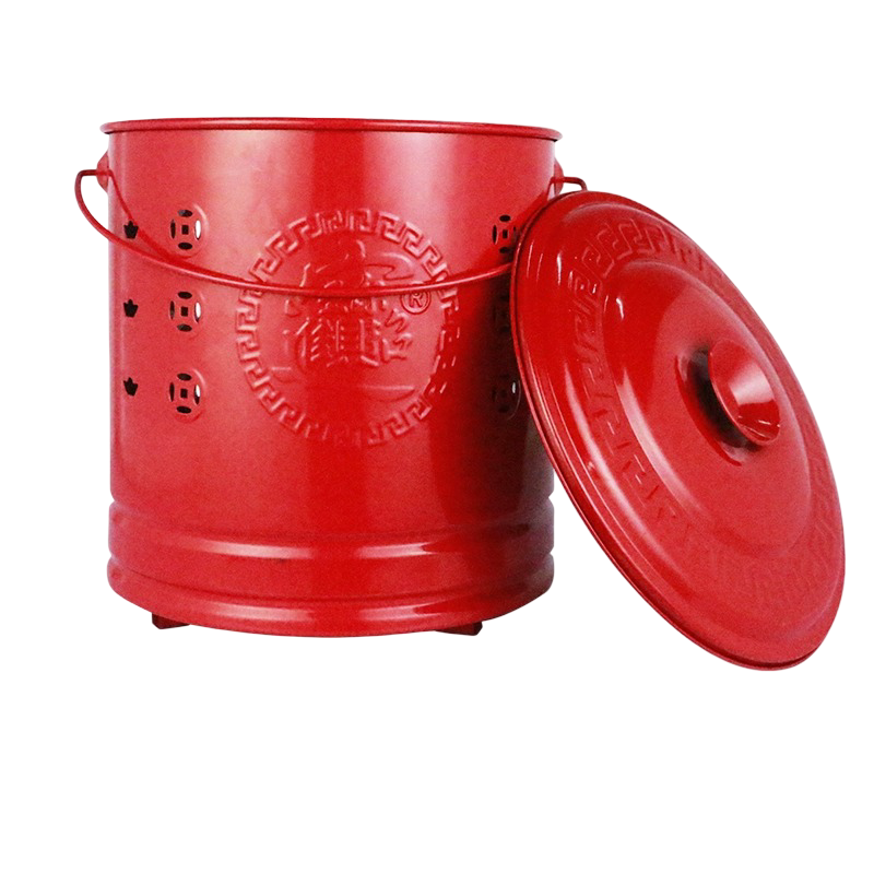 Stainless Steel Incinerator Bin – Wealth Collection Ritual Bucket