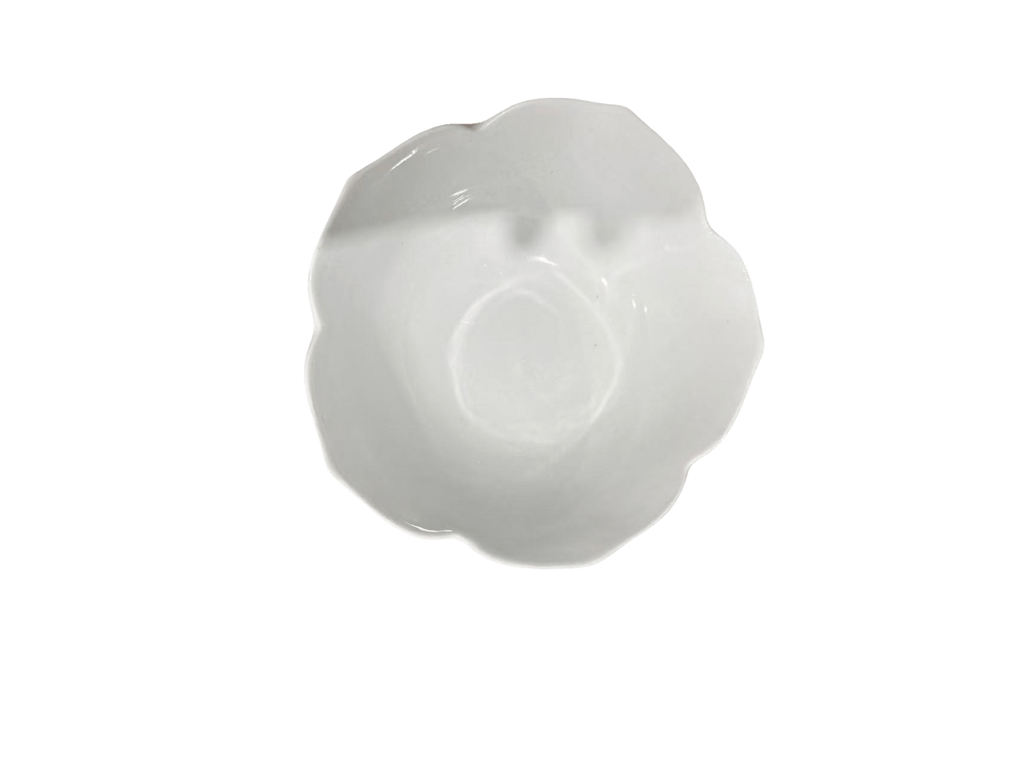 Durable Lotus Bowl – Elegant Petal - Shaped Porcelain Design - OMECA wholesale LTD.