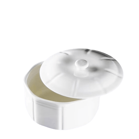 Durable Porcelain Soup / Rice Pot with Lid (Reinforced Ceramic) - OMECA wholesale LTD.