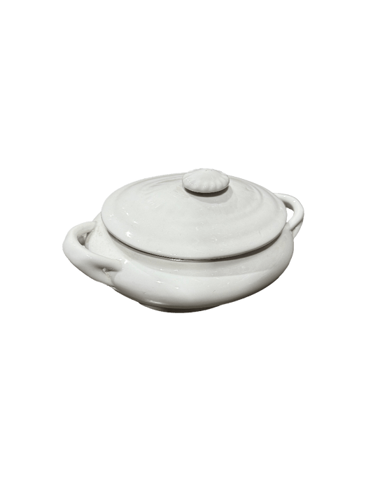 Durable Premium Ceramic Soup Bowl with Lid – Ideal for Buddha Jumps Over the Wall (Fo Tiao Qiang) - OMECA wholesale LTD.