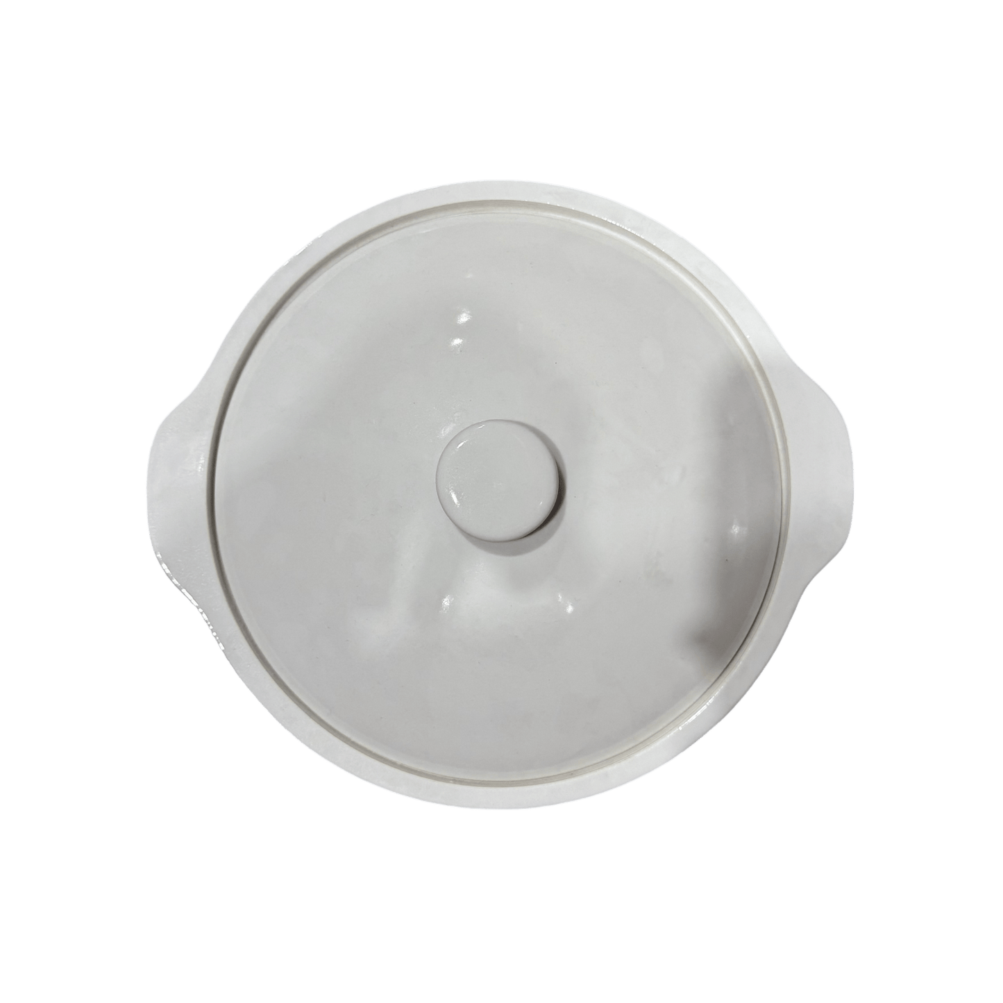 Durable Premium White Ceramic Claypot with Lid - OMECA wholesale LTD.