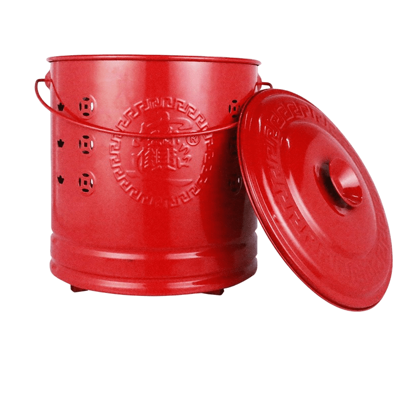 Stainless Steel Incinerator Bin – Wealth Collection Ritual Bucket - OMECA wholesale LTD.